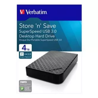 Verbatim külső merevlemez, Store N Save, 3,5 Verbatim külső merevlemez, Store N Save, 3,5