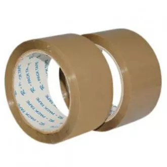 Ragasztószalag, akril, barna, 48mm, 66m