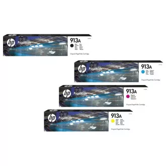 HP 913A (L0R95AE, F6T77AE, F6T78AE, F6T79AE) - patron, black + color (fekete + színes)