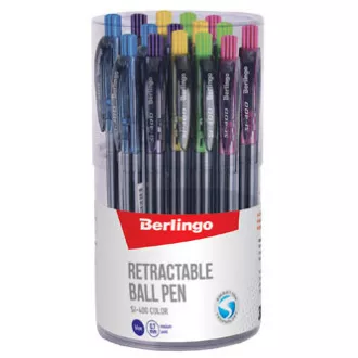 Berlingo, golyóstoll, kék, 30db, 0.7mm, SI-400 COLOR Berlingo, golyóstoll, kék, 30db, 0.7mm, SI-400 COLOR