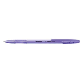 Berlingo, golyóstoll, kék, 50db, 0.7mm, Tribase pasztell színben