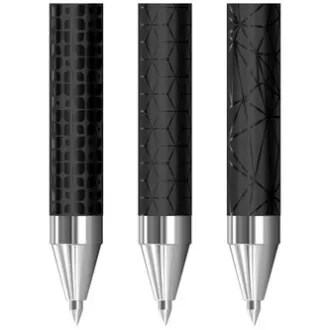 Berlingo, golyóstoll, kék, 24db, 0.7mm, Double Black