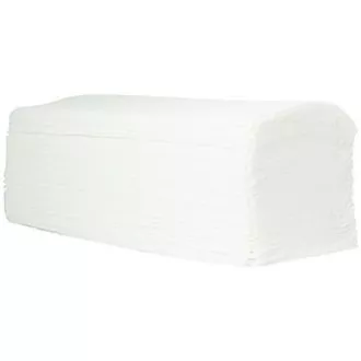 Papírszalvéta ZZ, 240 x 210mm, fehér, 3200db, dupla rétegű Papírszalvéta ZZ, 240 x 210mm, fehér, 3200db, dupla rétegű