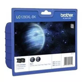 Brother LC-1280-XL (LC1280XLBKBP2) - patron, black (fekete)