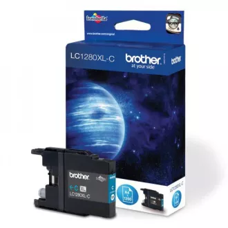 Brother LC-1280-XL (LC1280XLC) - patron, cyan (azúrkék)