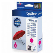 Brother LC-225-XL (LC225XLM) - patron, magenta