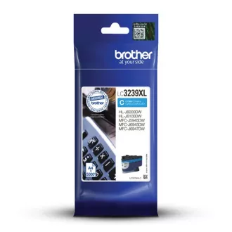Brother LC-3239-XL (LC3239XLC) - patron, cyan (azúrkék)