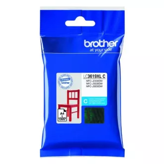 Brother LC-3619-XL (LC3619XLC) - patron, cyan (azúrkék)