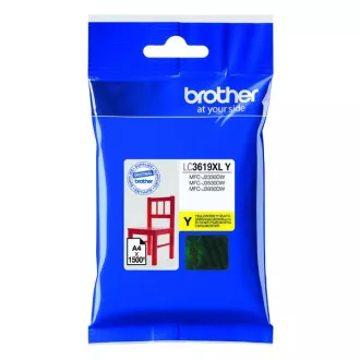Brother LC-3619-XL (LC3619XLY) - patron, yellow (sárga)