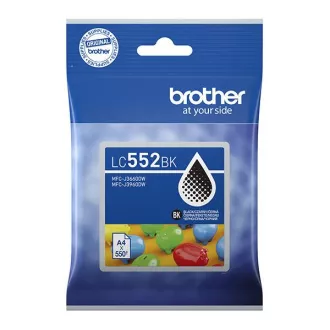 Brother LC-552 (LC552BK) - patron, black (fekete) Brother LC-552 (LC552BK) - patron, black (fekete)