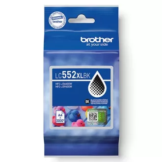 Brother LC-552-XL - patron, black (fekete) Brother LC-552-XL - patron, black (fekete)