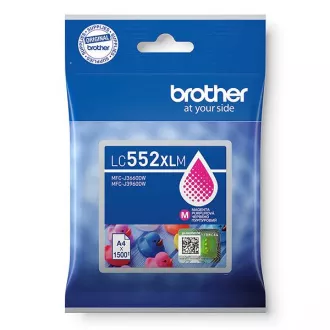 Brother LC-552-XL (LC552XLM) - patron, magenta Brother LC-552-XL (LC552XLM) - patron, magenta