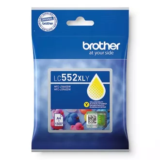 Brother LC-552-XL (LC552XLY) - patron, yellow (sárga) Brother LC-552-XL (LC552XLY) - patron, yellow (sárga)