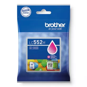 Brother LC-552 (LC552M) - patron, magenta Brother LC-552 (LC552M) - patron, magenta