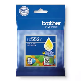 Brother LC-552 (LC552Y) - patron, yellow (sárga) Brother LC-552 (LC552Y) - patron, yellow (sárga)