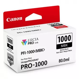 Canon PFI-1000 (0545C001) - patron, matt black (matt fekete)