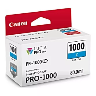 Canon PFI-1000 (0547C001) - patron, cyan (azúrkék) Canon PFI-1000 (0547C001) - patron, cyan (azúrkék)