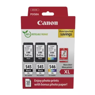 Canon PG-545-XL (8286B013) - patron, black + color (fekete + színes)
