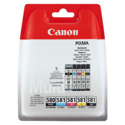 Canon PGI-580, CLI-581 (2078C005) - patron, black + color (fekete + színes)