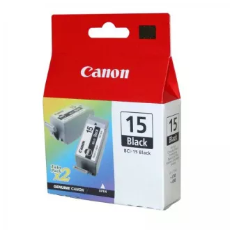 Canon BCI-15 (8190A002) - patron, black (fekete) 2db Canon BCI-15 (8190A002) - patron, black (fekete) 2db