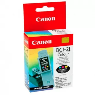 Canon BCI-21 (0955A002) - patron, color (színes)
