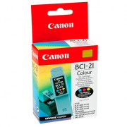 Canon BCI-21 (0955A351) - patron, color (színes)