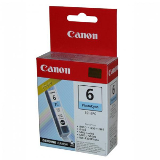 Canon BCI-6 (4709A002) - patron, photo cyan (foto azúrkék)