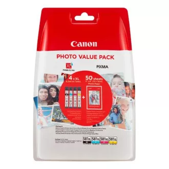 Canon CLI-581-XL (2052C004) - patron, black + color (fekete + színes) Canon CLI-581-XL (2052C004) - patron, black + color (fekete + színes)