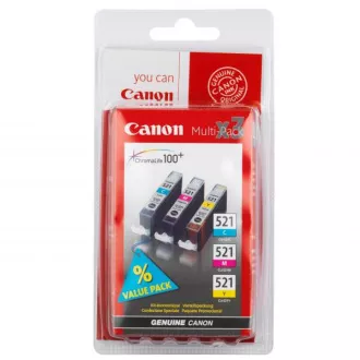 Canon CLI-521 (2934B010) - patron, color (színes)