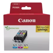 Canon CLI-521 (2934B015) - patron, color (színes) multipack
