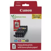 Canon CLI-526 (4540B019) - patron, black + color (fekete + színes)