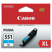 Canon CLI-551-C XL (6444B001) - patron, cyan (azúrkék)