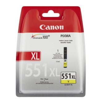 Canon CLI-551-Y XL (6446B004) - patron, yellow (sárga)