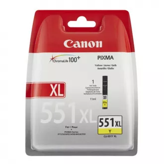 Canon CLI-551-XL (6446B004) - patron, yellow (sárga)