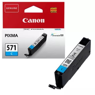 Canon CLI-571 (0386C001) - patron, cyan (azúrkék)