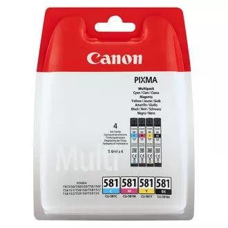 Canon CLI-581 (2103C005) - patron, black + color (fekete + színes)