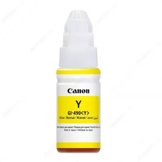 Canon GI-490 (0666C001) - patron, yellow (sárga)