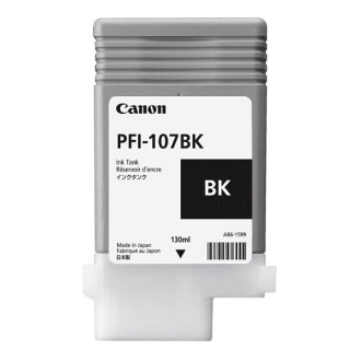 Canon PFI-107 (6705B001) - patron, black (fekete)