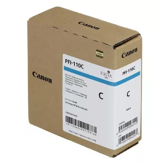 Canon PFI-110 (2365C001) - patron, cyan (azúrkék)