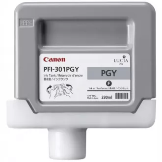 Canon PFI-301 (1496B001) - patron, photo gray (fénykép szürke)