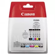 Canon PGI-570, CLI-571 (0372C004) - patron, black + color (fekete + színes)