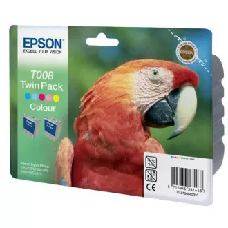 Epson T0084 (C13T00840310) - patron, color (színes) 2db Epson T0084 (C13T00840310) - patron, color (színes) 2db