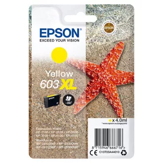 Epson C13T03A44010 - patron, yellow (sárga)