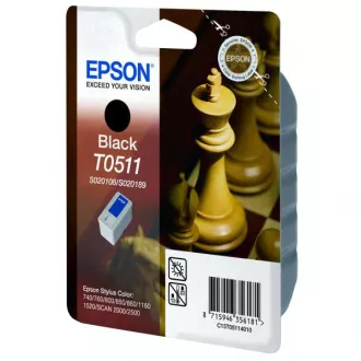 Epson T0511 (C13T05114010) - patron, black (fekete)
