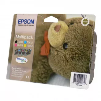 Epson T0615 (C13T06154020) - patron, black + color (fekete + színes)