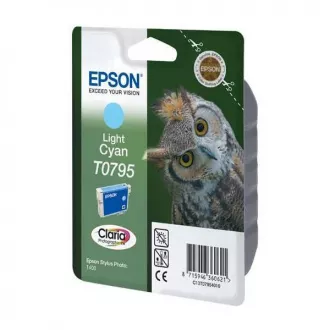 Epson T0795 (C13T07954010) - patron, light cyan (világos azúrkék)