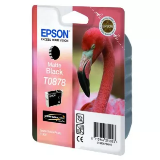 Epson T0878 (C13T08784010) - patron, matt black (matt fekete) Epson T0878 (C13T08784010) - patron, matt black (matt fekete)