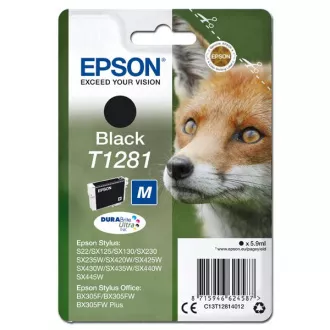 Epson T1281 (C13T12814012) - patron, black (fekete)