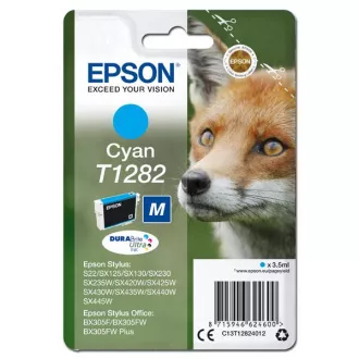 Epson T1282 (C13T12824012) - patron, cyan (azúrkék)