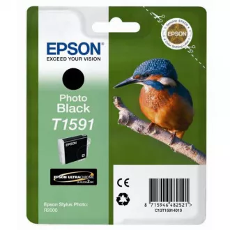 Epson T1591 (C13T15914010) - patron, photoblack (fényképfekete)